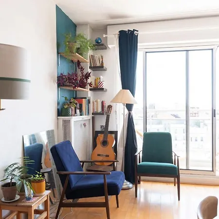 Guestready -- Technicolor Boheme Studio In Charonne Apartment